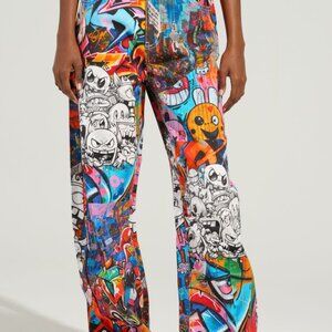 SAMMIE CARTOON DENIM JEANS - 1X